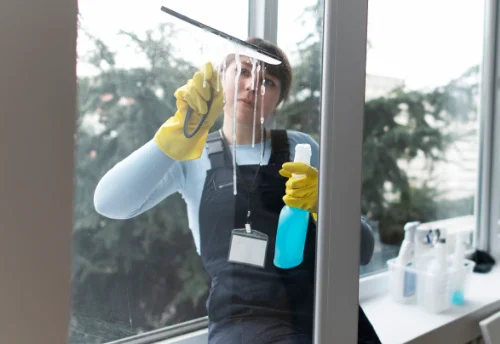 Nettoyage de vitres intérieures et extérieures à Chenevelles